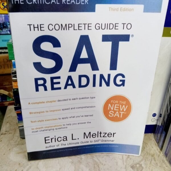 The Complete Guide To Sat Reading By Erica L. Meltzer