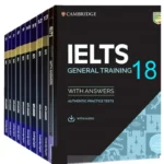 Cambridge English  Ielts General Training 18 Books Set With Audio Qr Code