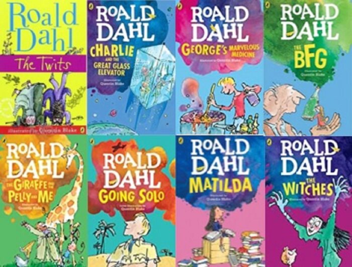 Set Of 8 Books By Roald Dahl (Book 1,2,3,4,5,6,7,8)