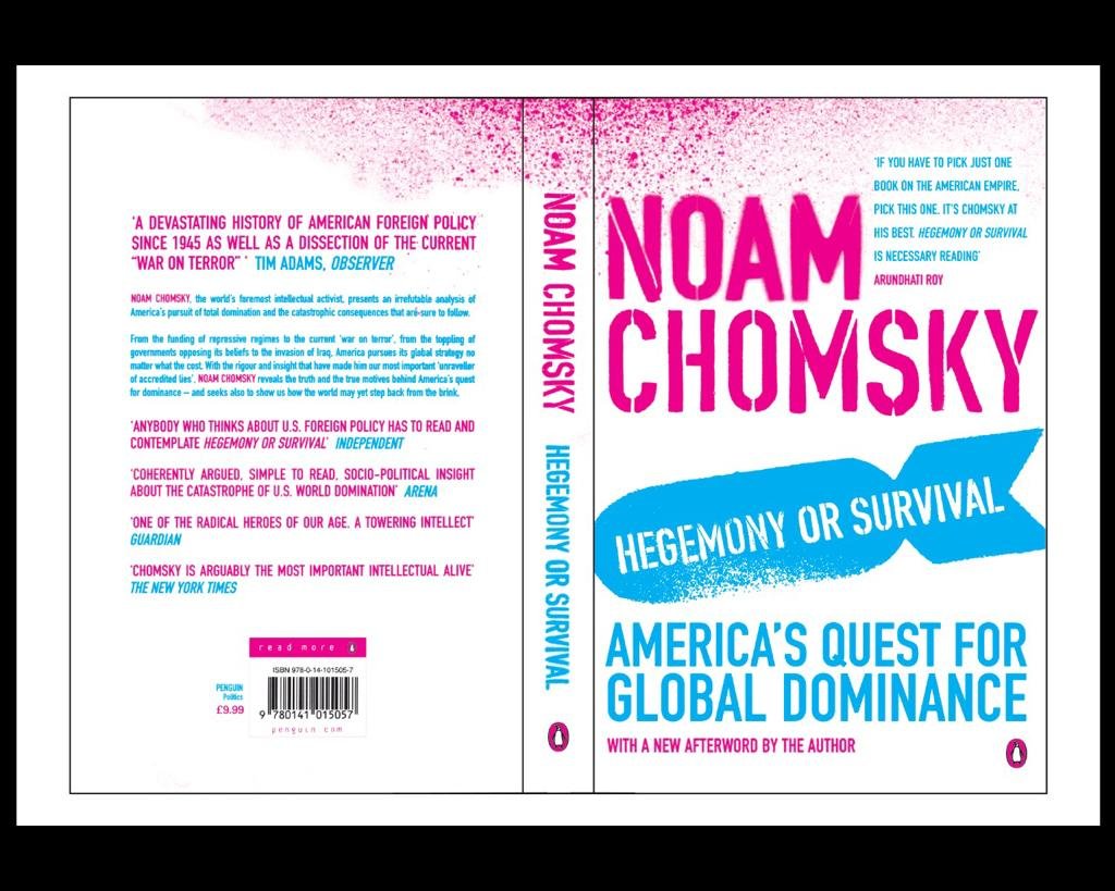 95892d51afb691aff0840aeb3e279003.jpg Hegemony Or Survival By Noam Chomsky - Image 1