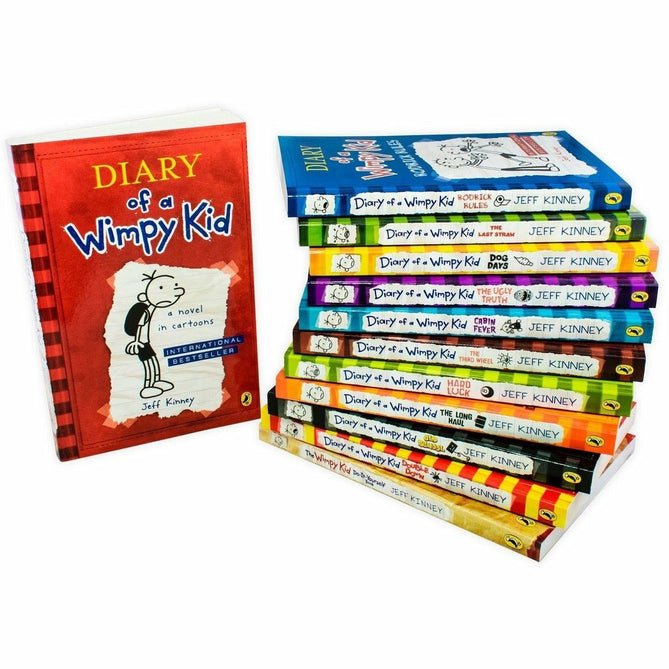 IMG_0322_669x669.jpg Diary Of A Wimpy Kid 12 Books Set - Image 1