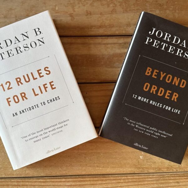 12 rules for life & Beyond Order by Jordan B Peterson set of 2 books