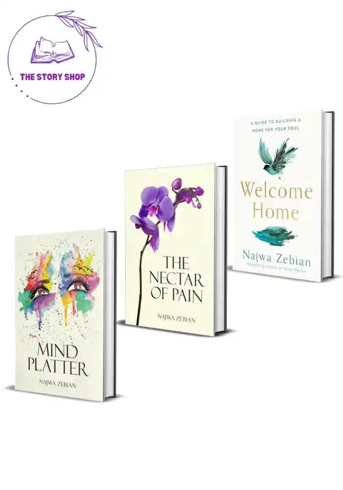 Mind Platter Nectar Of Pain Welcome Home By Najwa Zebian (Set of 3 Books )_34_11zon Mind Platter / Nectar Of Pain / Welcome Home By Najwa Zebian (Set of 3 Books ) - Image 1