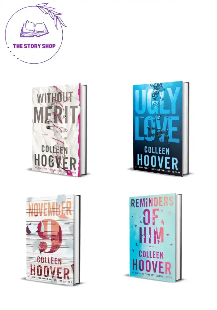 November 9 Reminders of Him Ugly Love Without Merit by Colleen Hoover (Set of 4)_36_11zon November 9 / Reminders of Him / Ugly Love / Without Merit by Colleen Hoover (Set of 4) - Image 1