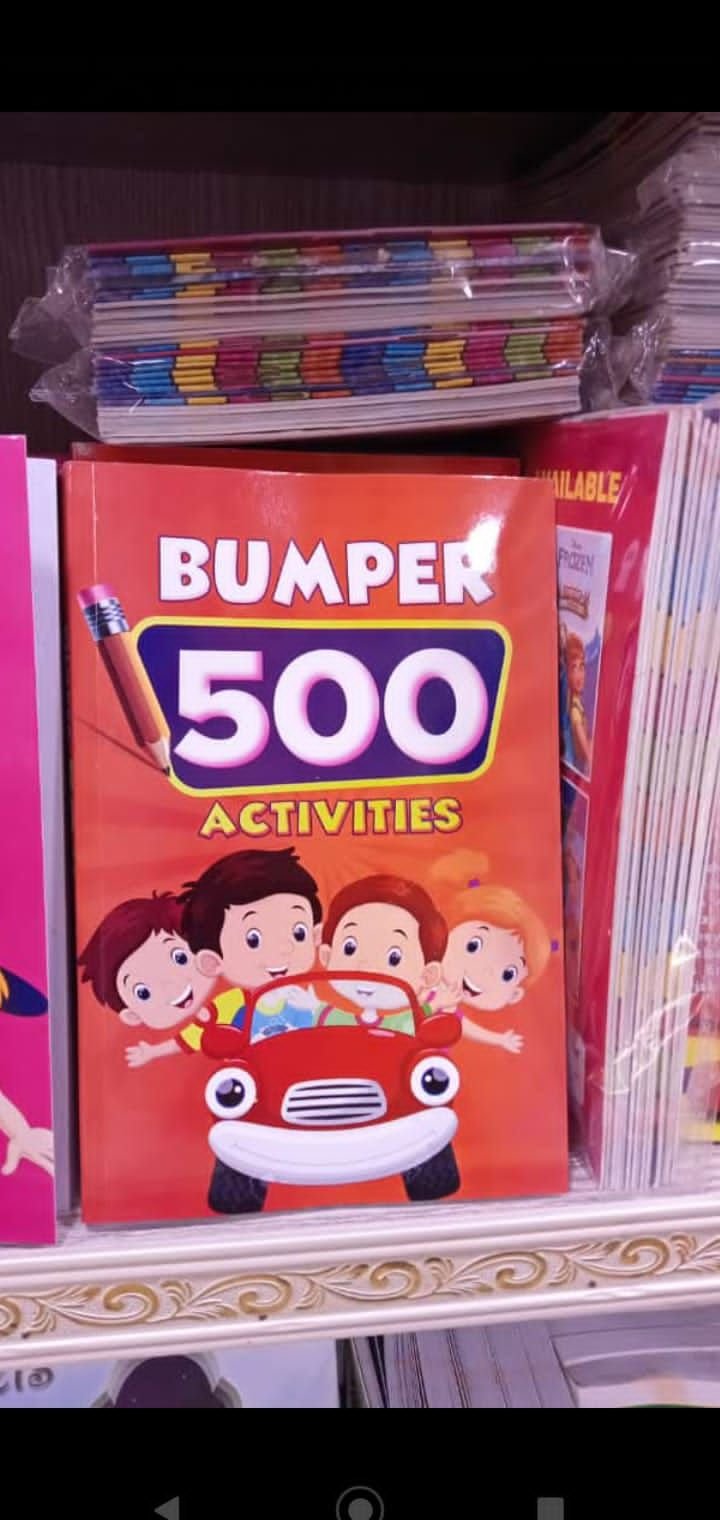 S816c772228124d128438e05946c8c9ebV.jpg Bumper 500 Activities For Kids - Image 1