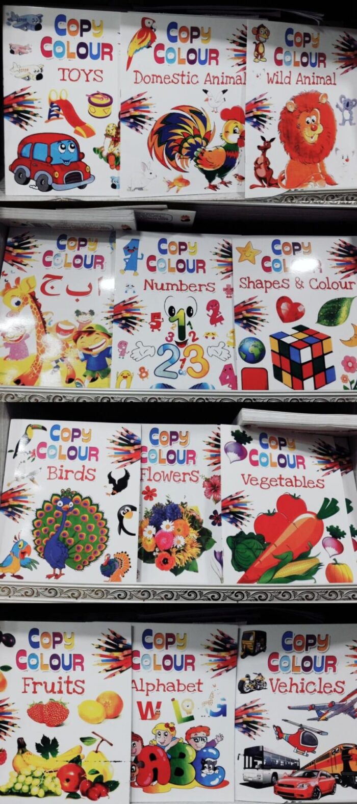 Copy Colour For Kids Set Of 12 Books