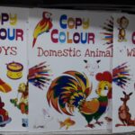 Copy Colour Toys , Domestic _Animals , _Wild _Animals Set Of 3 Books