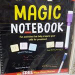 Magic Notebook That Help Prepare Your Child For Preschool With Free Wipe Clean Marker