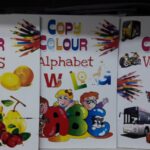 Copy Colour Fruits , Alphabet , Vehicles Set Of 3 Books