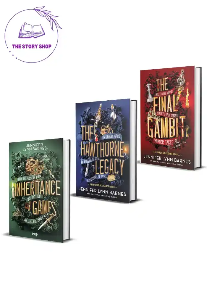 The Inheritance Games The Howthornes Legacy The Final Gambit By Jennifer Lynn Barnes set of 3 books_63_11zon The Inheritance Games / The Howthornes Legacy / The Final Gambit By Jennifer Lynn Barnes set of 3 books - Image 1