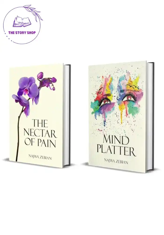 The Nectar of Pain Mind Platter (set of 2 Books) by Najwa Zebian_64_11zon The Nectar of Pain / Mind Platter (set of 2 Books) by Najwa Zebian (Copy) - Image 1