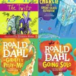 Set Of 4 Books By Roald Dahl (Book 5,6,7,8)