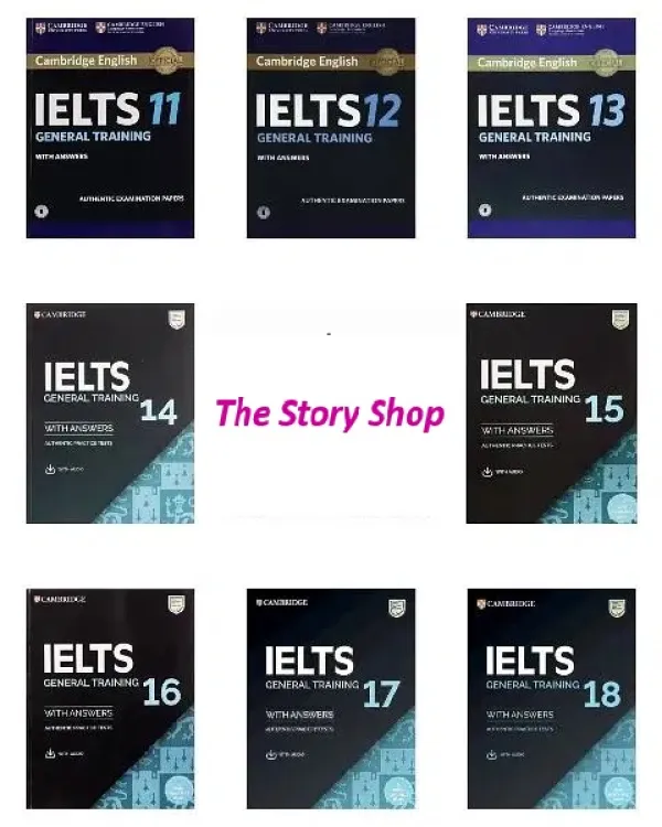 caf00502cc6182b5d6b67b50f5ee333b.jpg_750x750.jpg_.webp Cambridge English Ielts General Training 11 To 18 With Audio Qr Code - Image 1