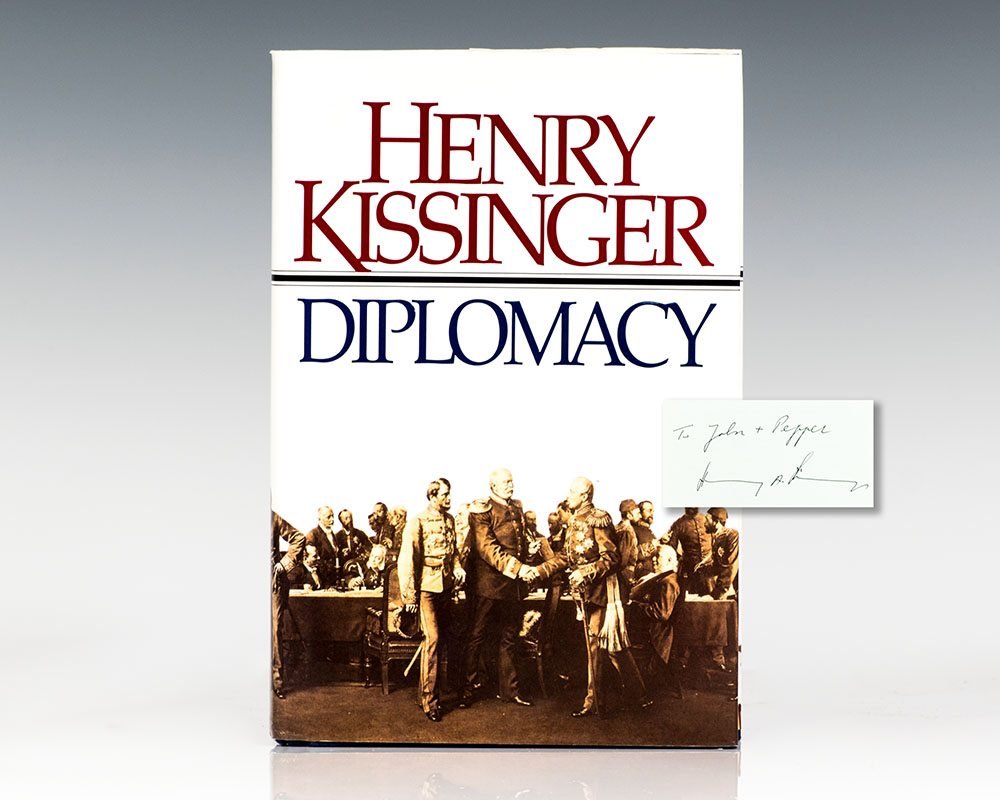 diplomacy-henry-kissinger-first-edition-signed.jpg Diplomacy By Henry Kissinger - Image 1