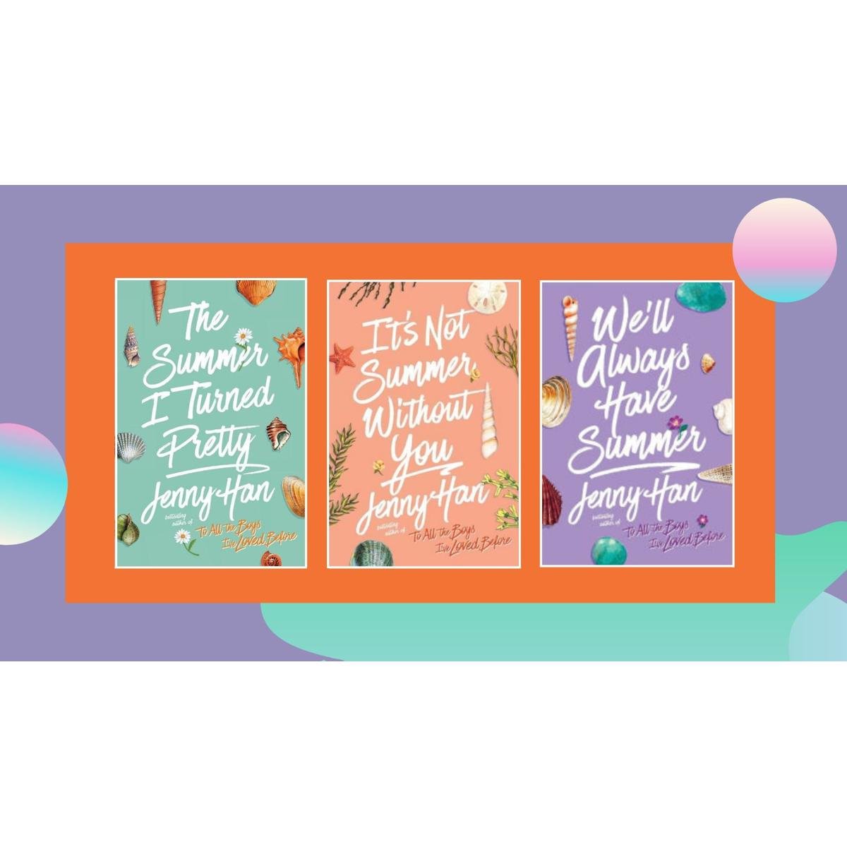 e1c4816cc5ba5f58bb1d0386df13c002.jpg The Summer I Turned Pretty / It's Not Summer Without You / We'll Always Have Summer By Jenny Han 3 Book Series - Image 1