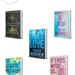 it starts with us / it ends with us / reminders of him / verity / ugly love set of 5 books by colleen hoover