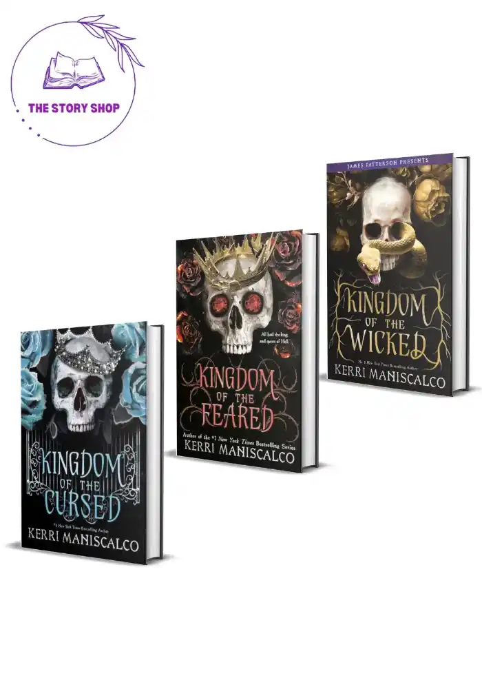 kingdom of the feared kingdom of the wicked kingdom of the cursed by kerri maniscalco set of 3 books_27_11zon kingdom of the feared / kingdom of the wicked / kingdom of the cursed by kerri maniscalco set of 3 books - Image 1