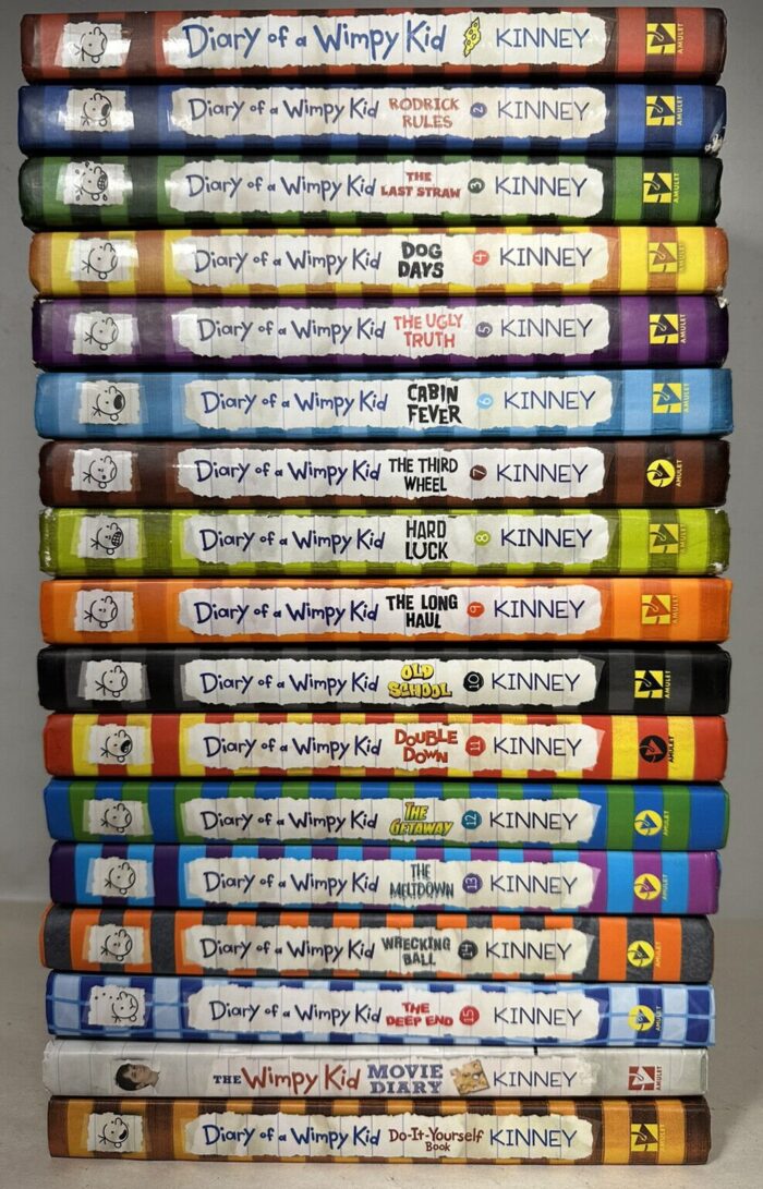 Diary Of A Wimpy Kid 17 Books Set