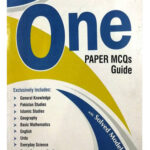 One Paper Mcqs Guide With Solved Modal Papers