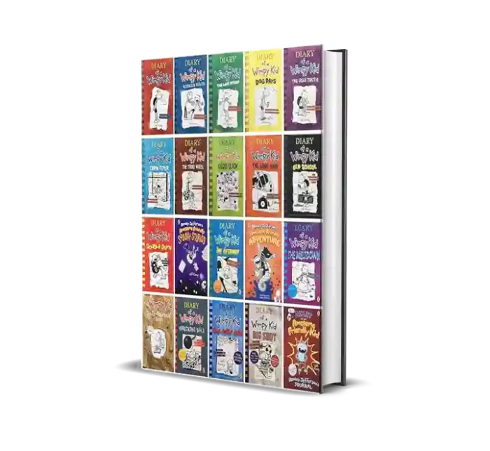 Diary Of A Wimpy Kid 20 Books Set By Jeff Kinney Complete Collection