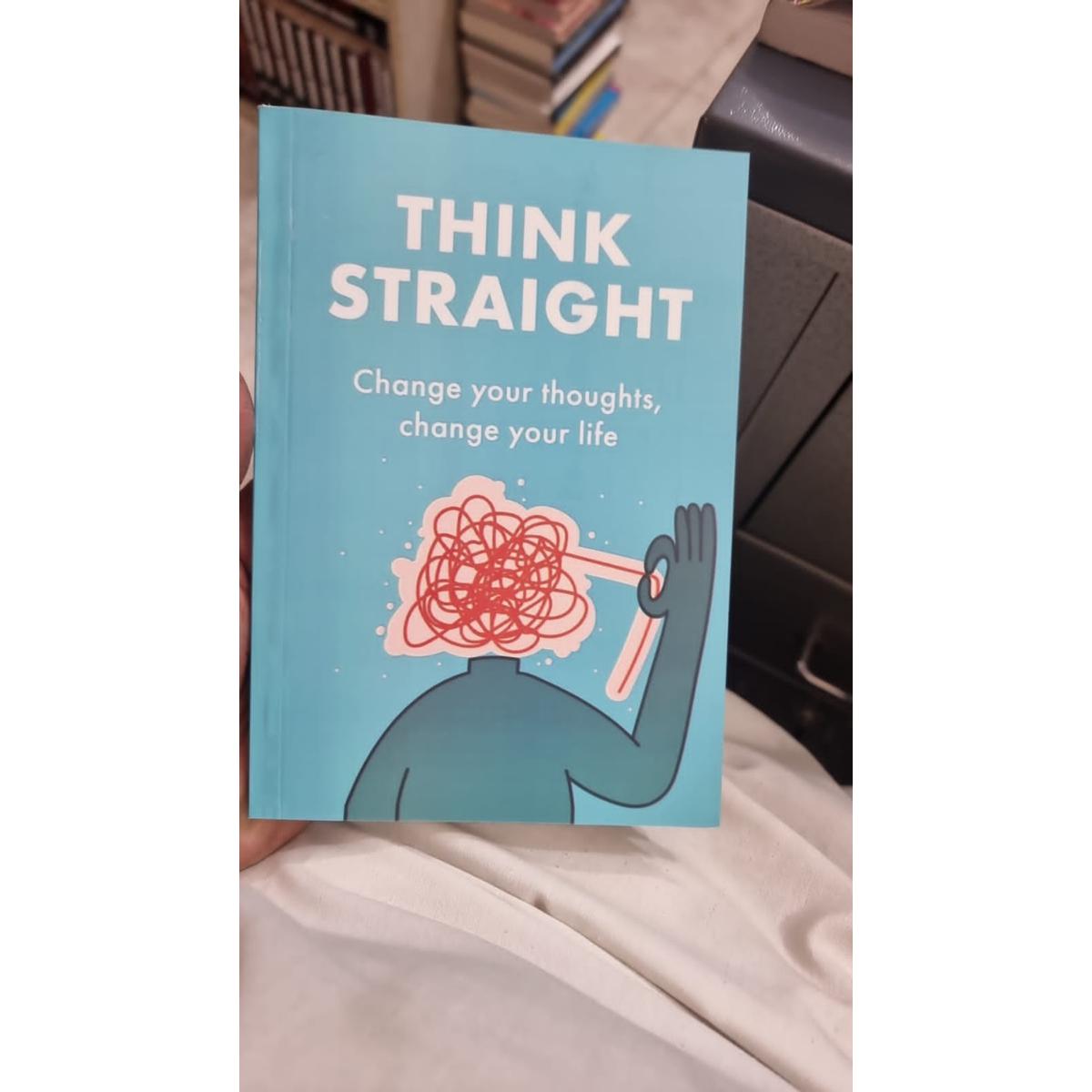 41f006ae0913854625f30dde6f154fff.jpg Think Straight: Change Your Thoughts, Change Your Life By Darius Foroux - Image 1