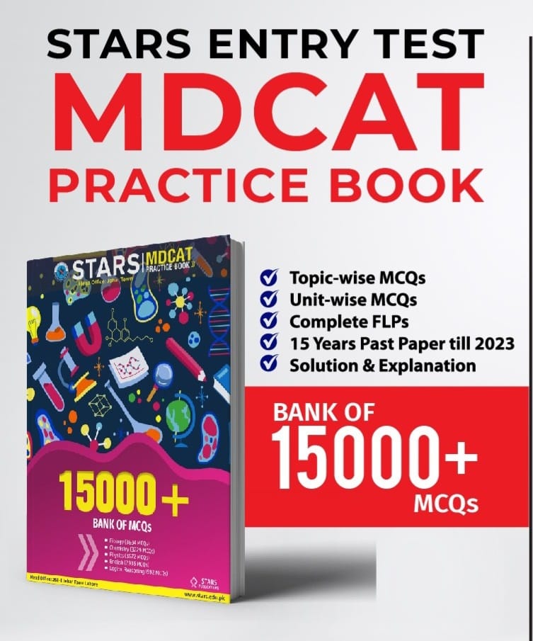 6d66a2d69e281b162d7144d509487346.jpg Star Entry Test Mdcat Practice Book 15000+ Bank Of Mcqs - Image 1