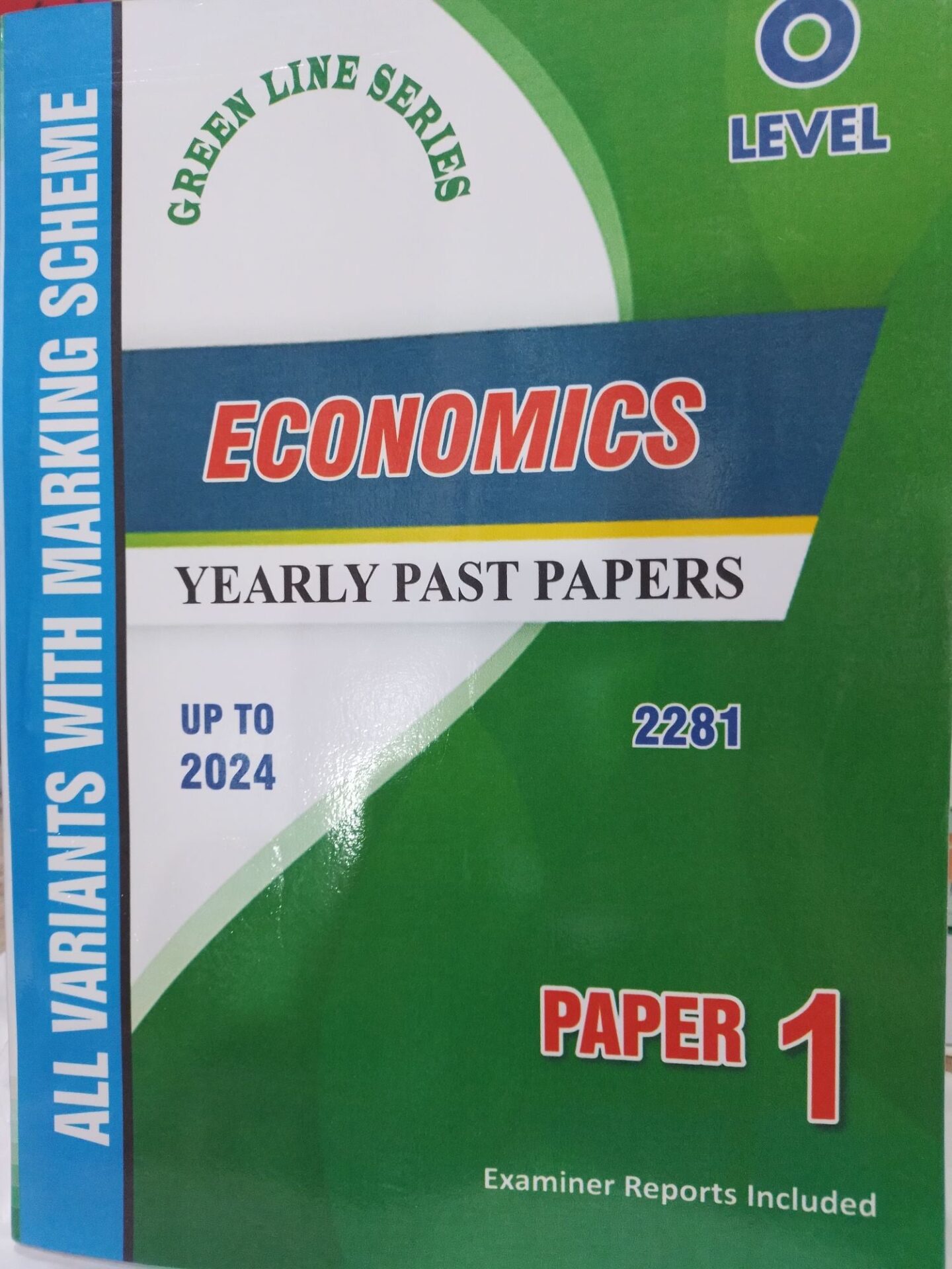 S083f8857fc4a49f9a916a6d87681c039X.jpg O Level Economics Yearly Past Papers Paper 1 Upto 2024 All Variants With Marking Scheme ( 2281) - Image 1