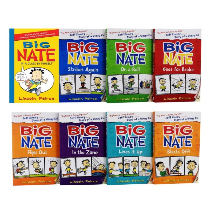 Big Nate Books By Lincoln Pierce 8 Books Set Premium Quality