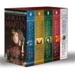 A Song Of Ice And Fire 5 Books Set By George R.R. Martin A Game Of Thrones Book Series