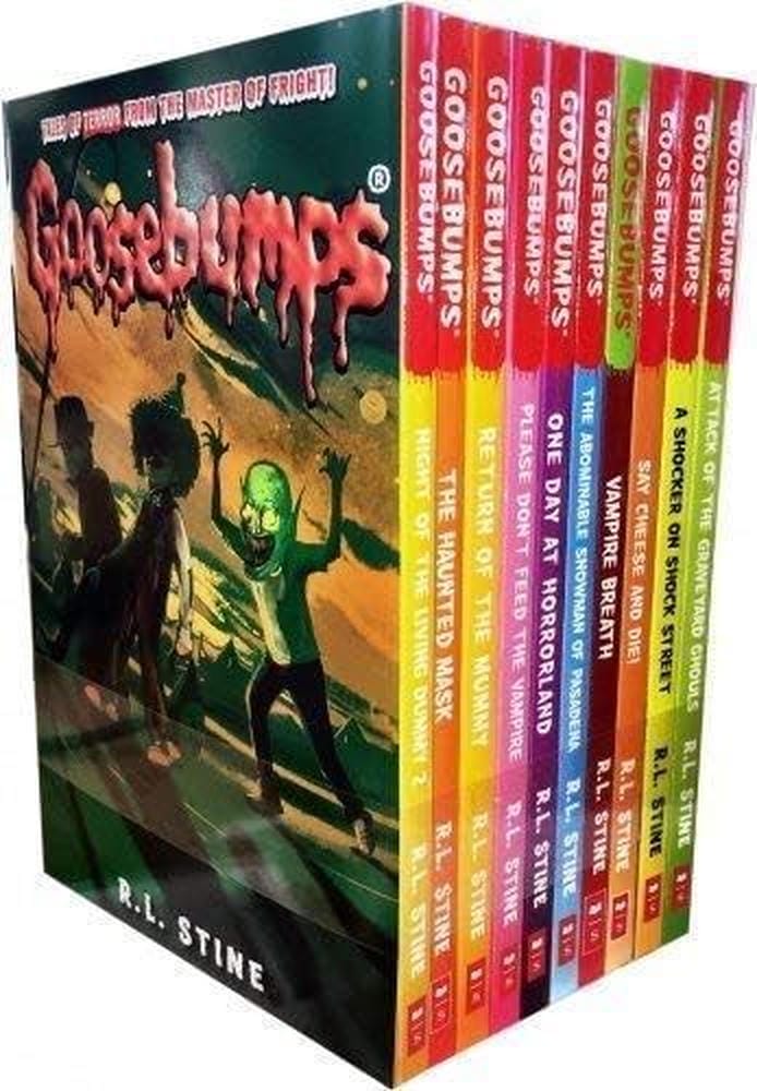 S3ba45b80569242cd8b3596f5785ce6f8g.jpg Goosebumps Horrorland 10 Books Set Without Box By R.L Stine - Image 1