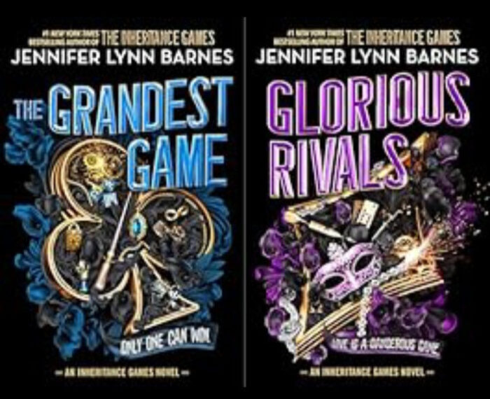 Glorious Rivals / The Grandest Game By Jennifer Lynn Barnes Set Of 2 Books