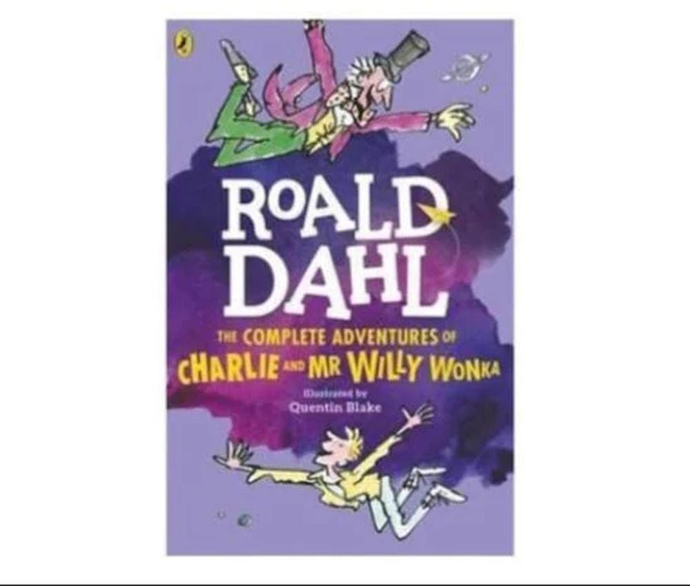 S4c98719b9aa244ffa502bbf4def72a5bV.jpg The Complete Adventures Of Charlie And Mr Willy Wonka By Roald Dahl - Image 1