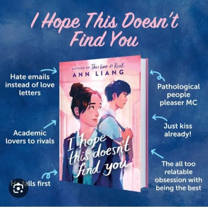 I Hope This Doesn'T Find You By Ann Liang