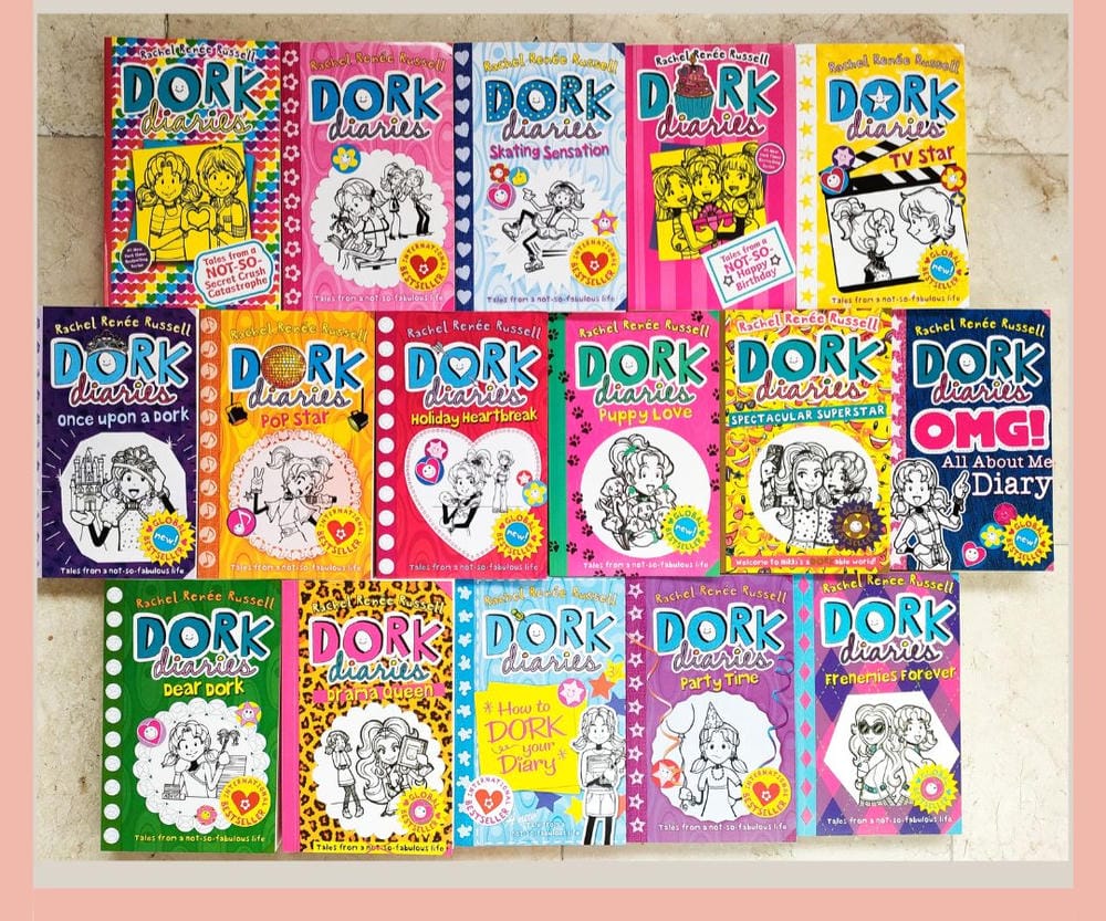 S99d992ff1d304a1f837ee1a90f186d2bn.jpg Dork Diaries 16 Books Set Complete Collection - Image 1