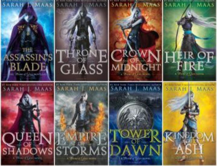 S9a675065937a40d3b673c2946062bd7d9.jpg Throne Of Glass Series 8 Books Set By Sarah J Maas - Image 1