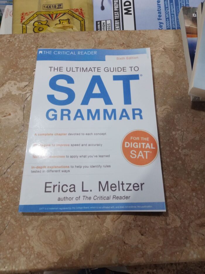 The Ultimate Guide To Sat Grammar Latest Six Edition By Erica L. Meltzer