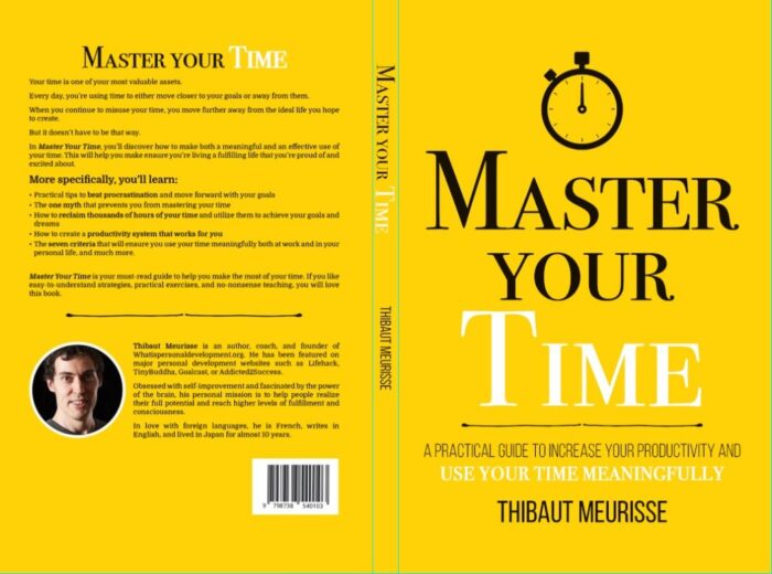 Master Your Time By Thibaut Meurisse