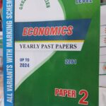 O Level Economics Yearly Past Papers Paper 2 Upto 2024 All Variants With Marking Scheme ( 2281)