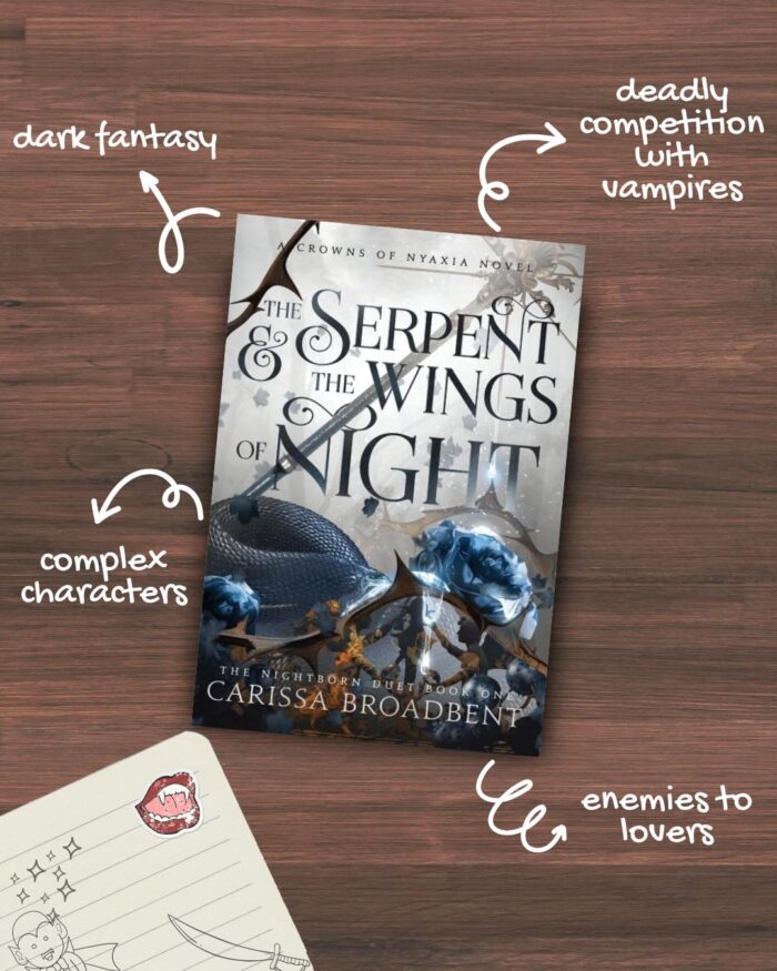The Serpent And The Wings Of Night By Carissa Broadbent