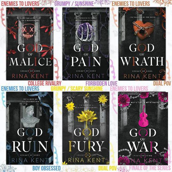 Sef405517cc864bbb994bbbca464026b2T.jpg Legacy Of God 6 Books Set By Rina Kent - Image 1