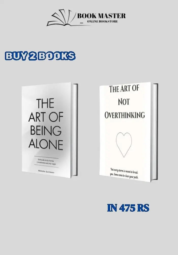 artofbeingnotover.jpg Combo Offer The Art Of Not Overthinking And The Art Of Being Alone - Image 1