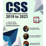 Css Solved Compulsory Past Papers 2019 To 2023 With Tips And Tricks By Position Holders Jwt