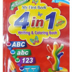 My First Book 4 In 1 Writing & Coloring