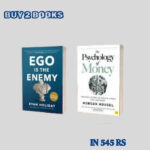 Ego_Is The Enemy By Ryan Holiday / Psychology Of Money By _Morgan Housel Set Of 2 Books